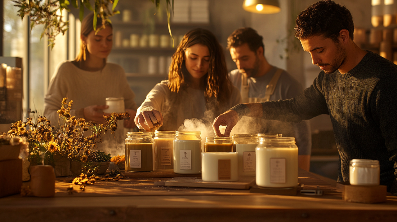 Recyclable Materials in Candle Makingimage-alt