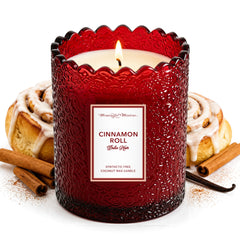 Cinnamon Roll Natural Candle 8oz Kaia Collectionimage-alt