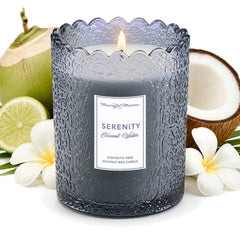 Coconut Water x @Dontletthemfoolyou2 Natural Candle 8oz Kaia Collectionimage-alt