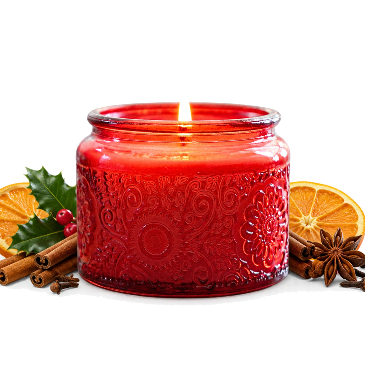 Holiday Clove 4oz Natural Candle Ellie Collectionimage-alt