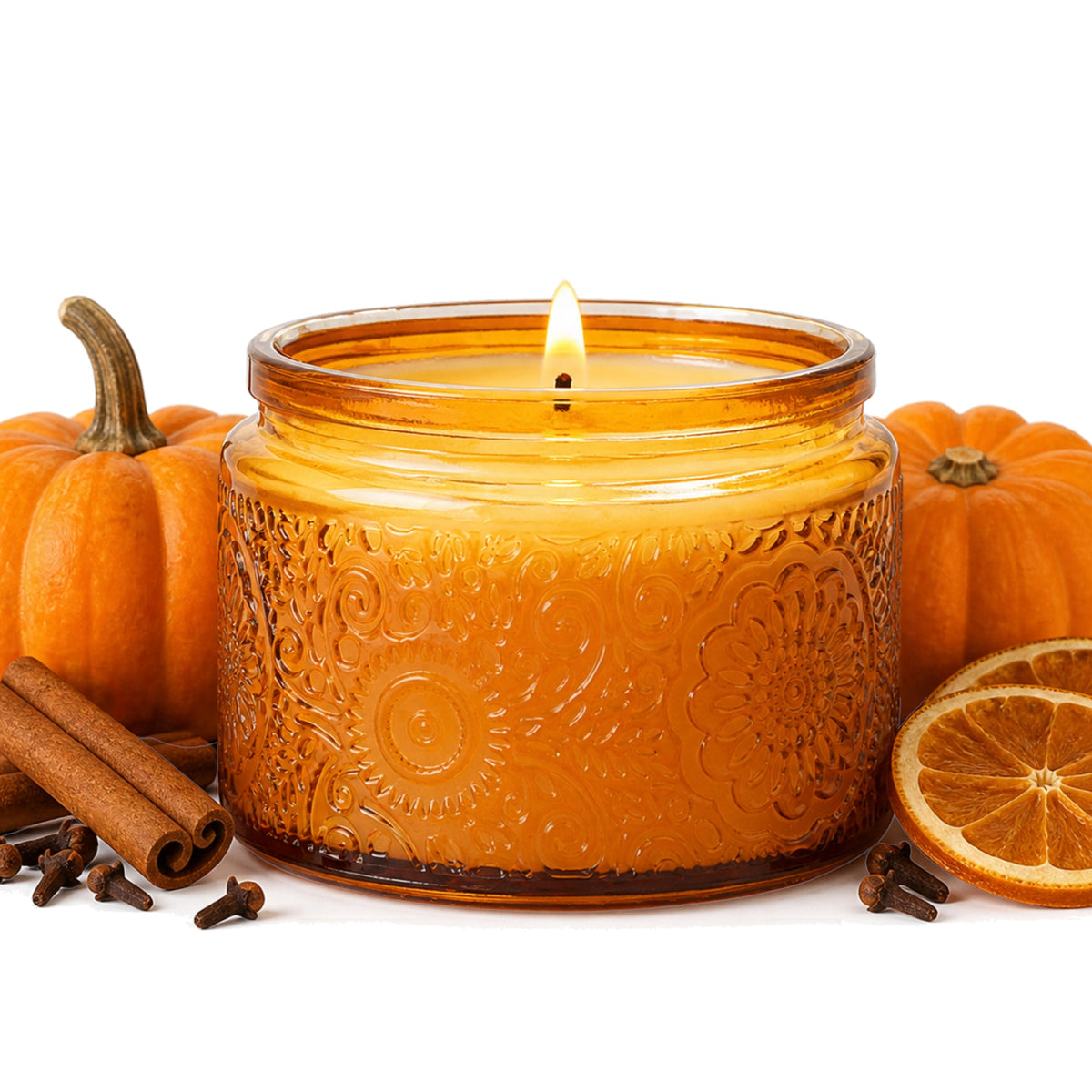 Pumpkin Clove Natural Candle 4oz Ellie Collectionimage-alt