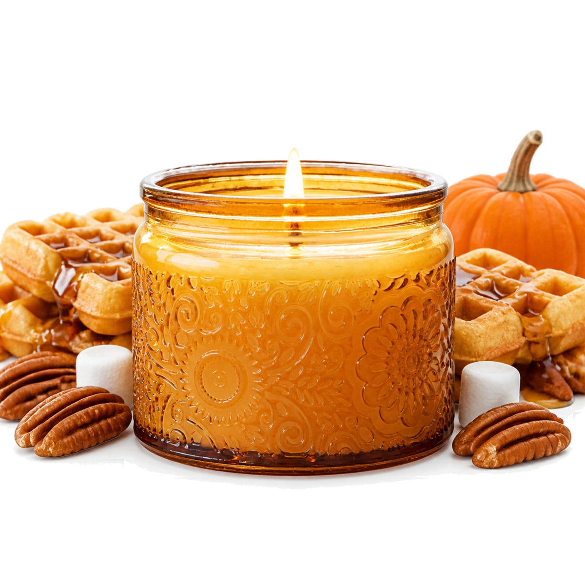 Pumpkin Waffles Natural Candle 4oz Ellie Collectionimage-alt
