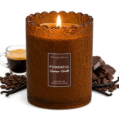 Espresso Vanilla Natural Candle 8oz Kaia Collectionimage-alt