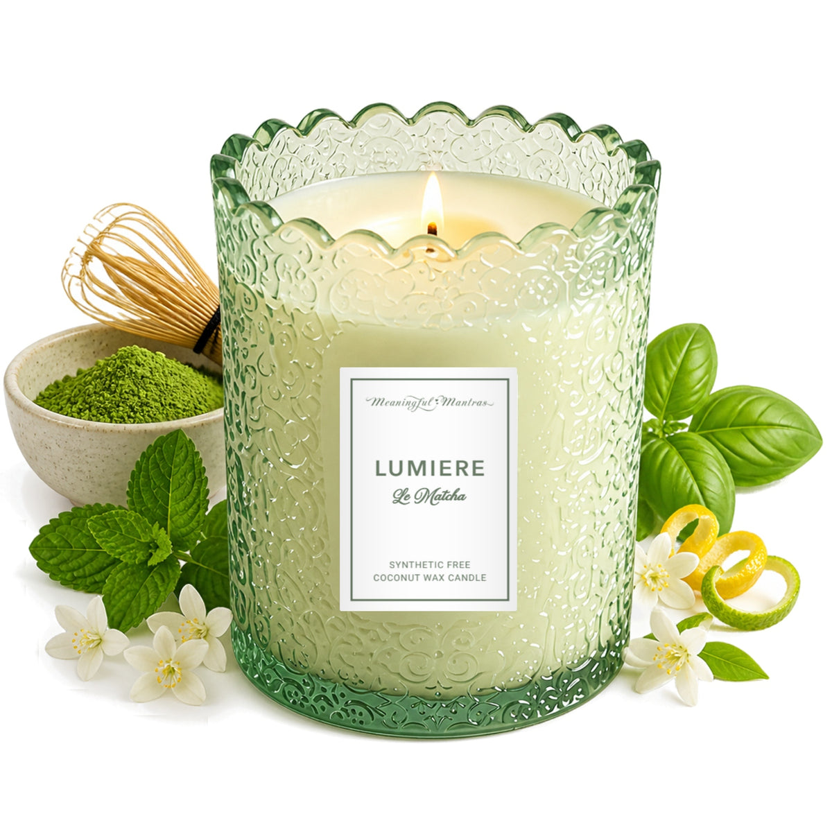 Le Matcha Natural Candle 8oz Kaia Collectionimage-alt