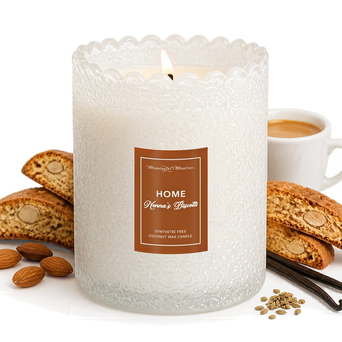 Nonna's Biscotti Natural Candle 8oz Kaia Collectionimage-alt