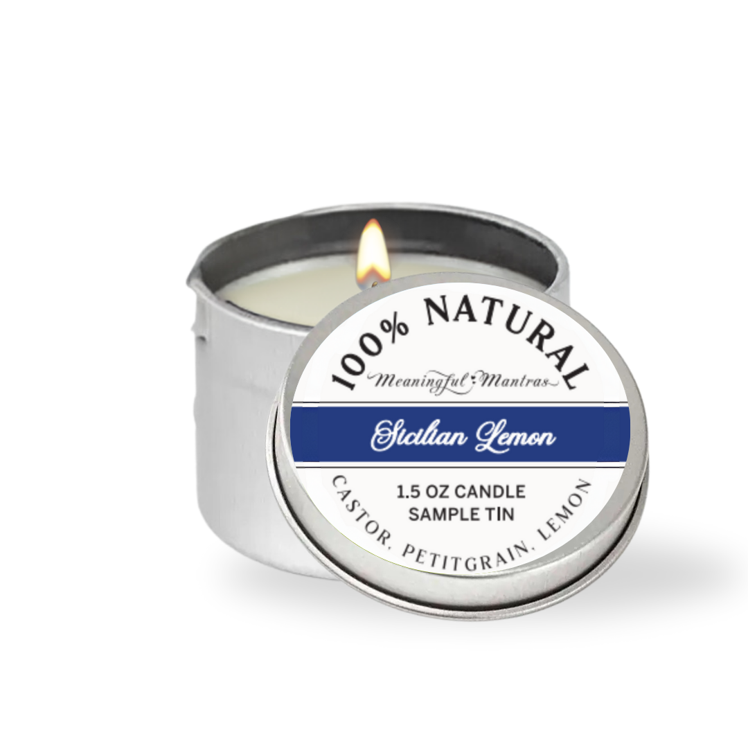 1.5oz Amarea Sicilian Lemon Tin Candleimage-alt