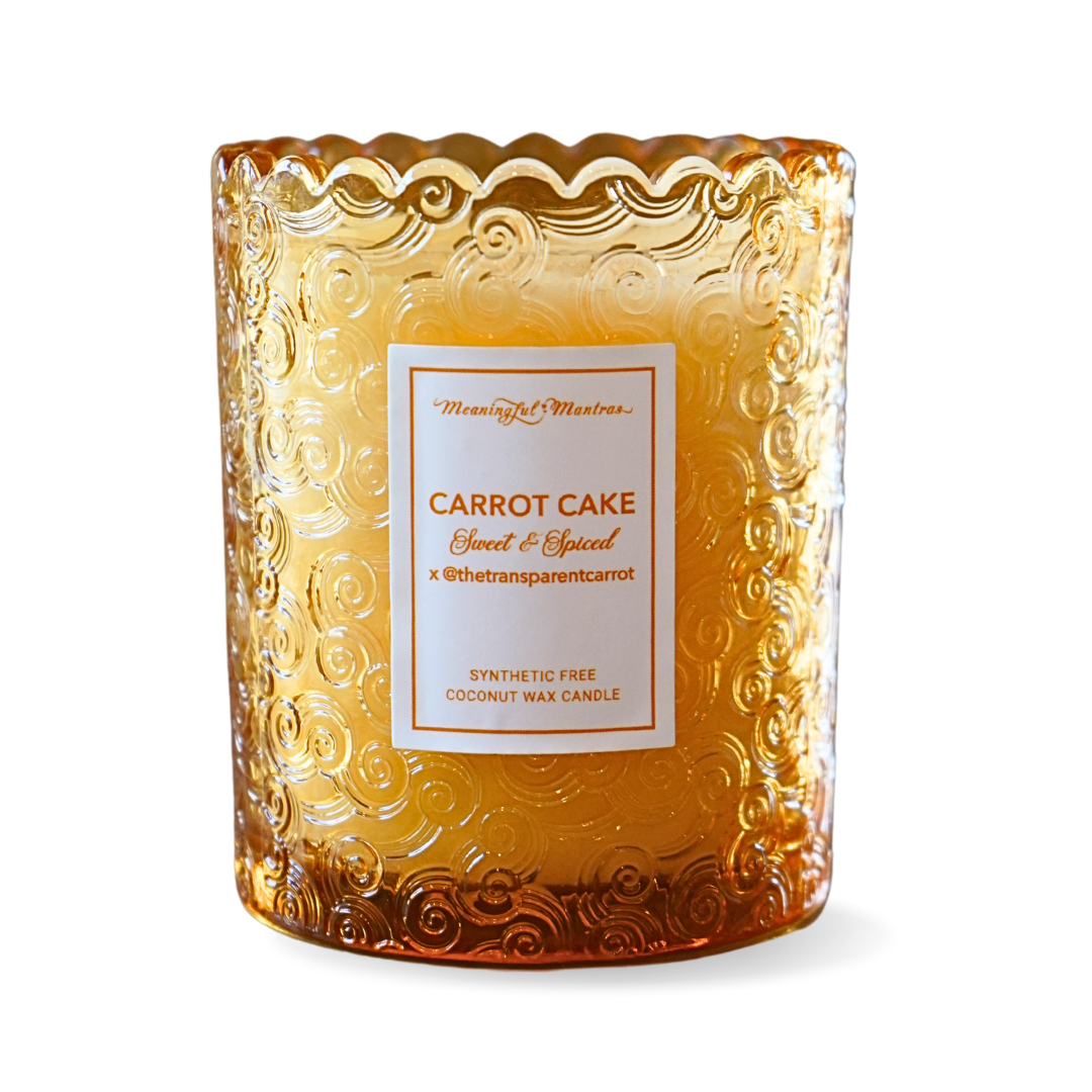Carrot Cake x @TheTransparentCarrot Natural Candle 8oz Kaia Collectionimage-alt