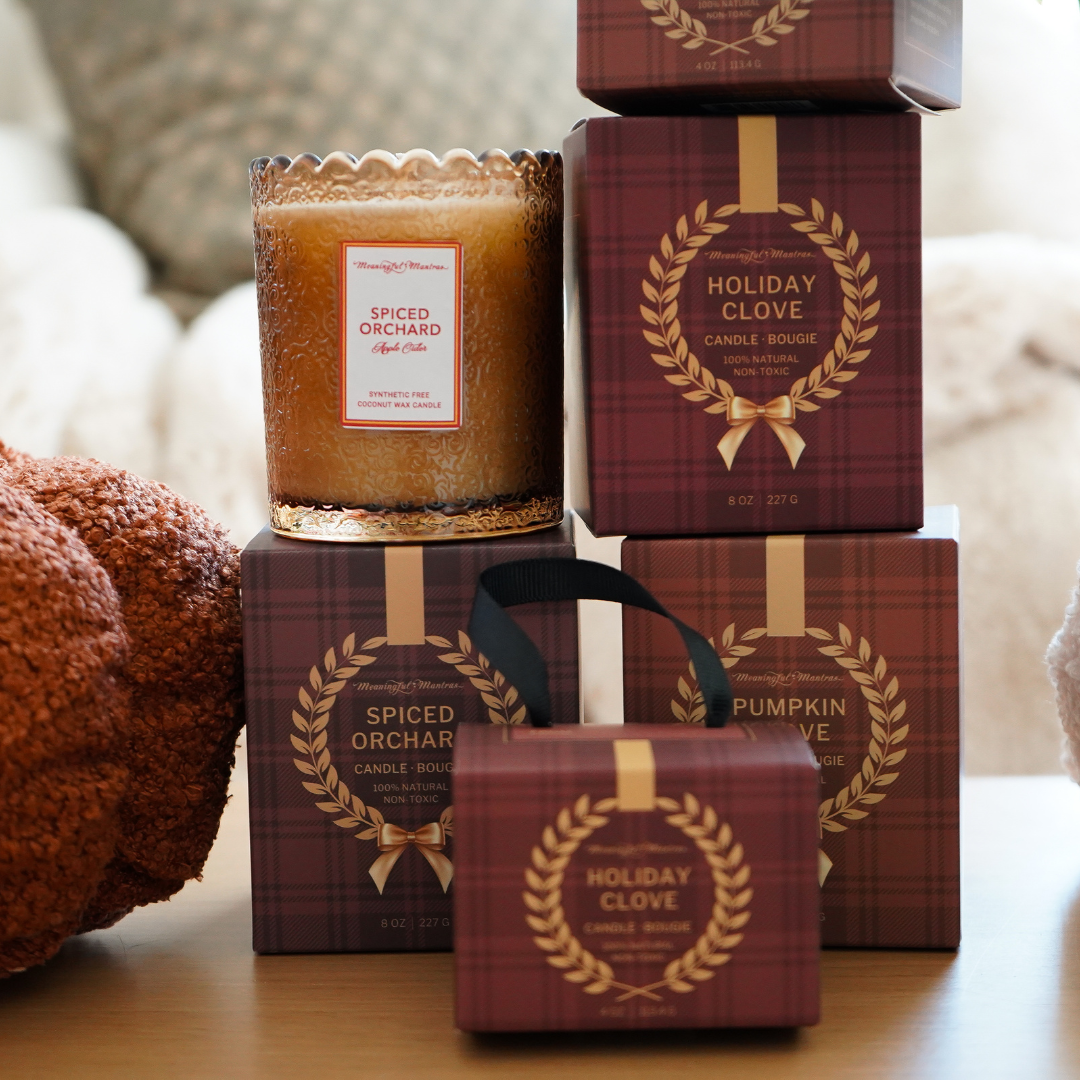 Spiced Orchard Apple Cider Natural Candle 8oz Kaia Collectionimage-alt