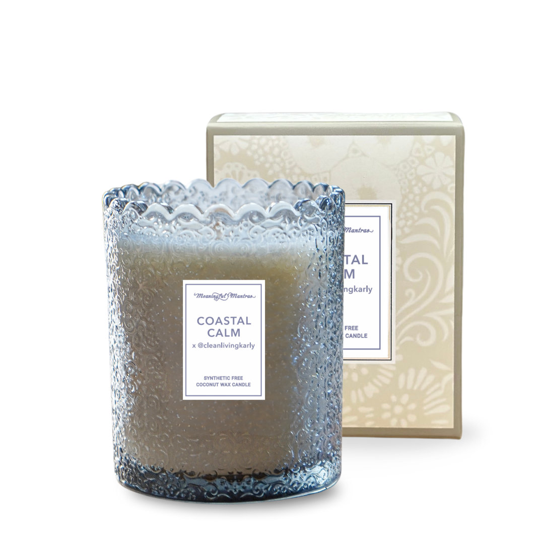 Coastal Calm x @CleanLivingKarly Natural Candle 8oz Kaia Collectionimage-alt