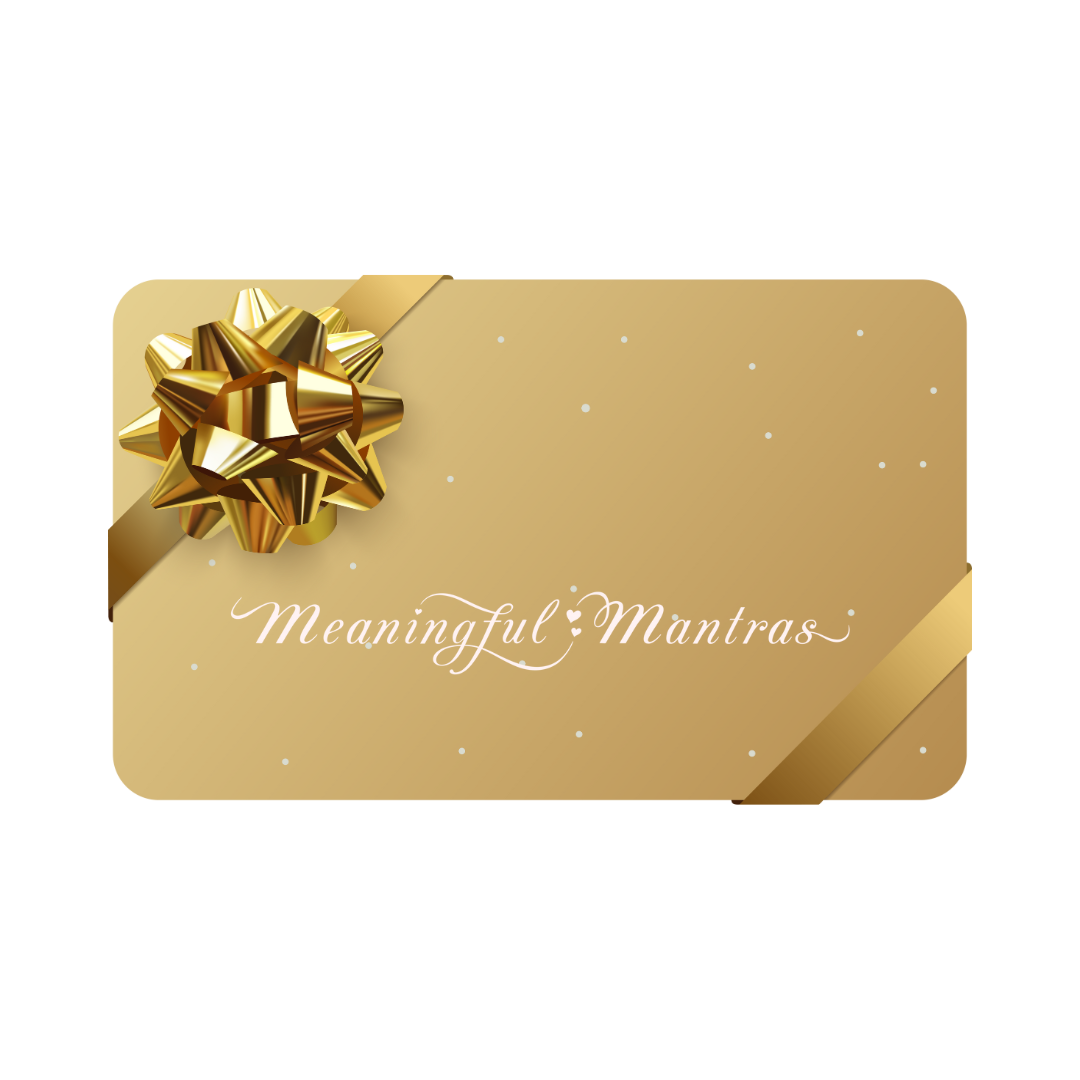 Meaningful Mantras Gift Card