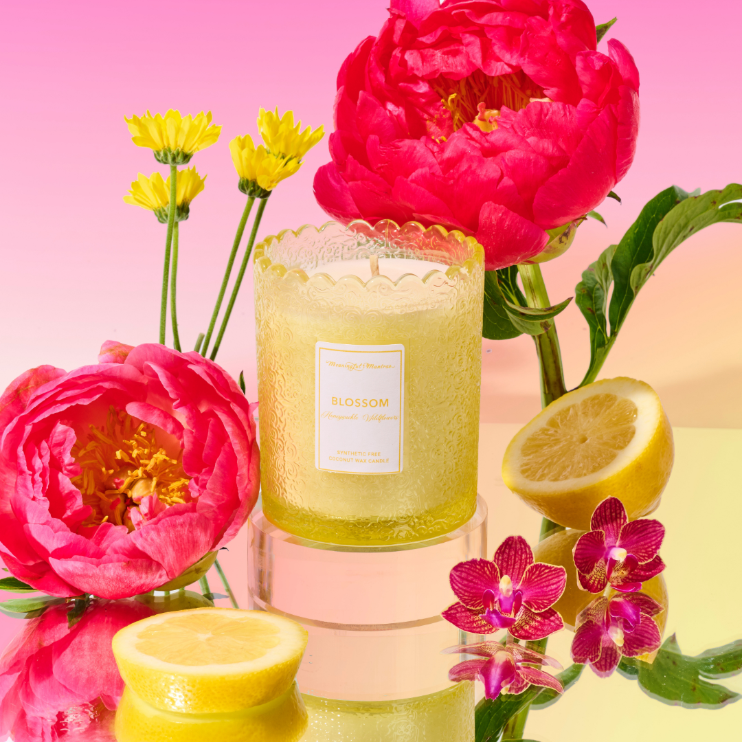 Honeysuckle Wildflowers Natural Candle 8oz Kaia Collectionimage-alt