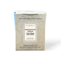 Madagascar Vanilla Natural Candle 8oz Kaia Collection Refillimage-alt