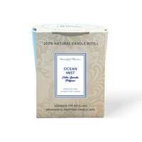 Ocean Mist Natural Candle 8oz Kaia Collection Refillimage-alt