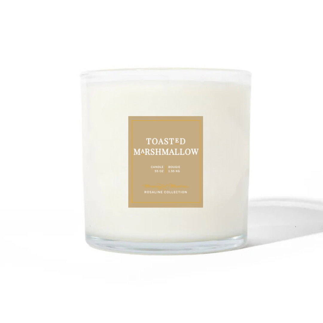 Toasted Marshmallow Natural Candle 55oz Rosaline Collectionimage-alt