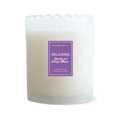Relaxing Lavender Orange Natural Candle 8oz Kaia Collectionimage-alt