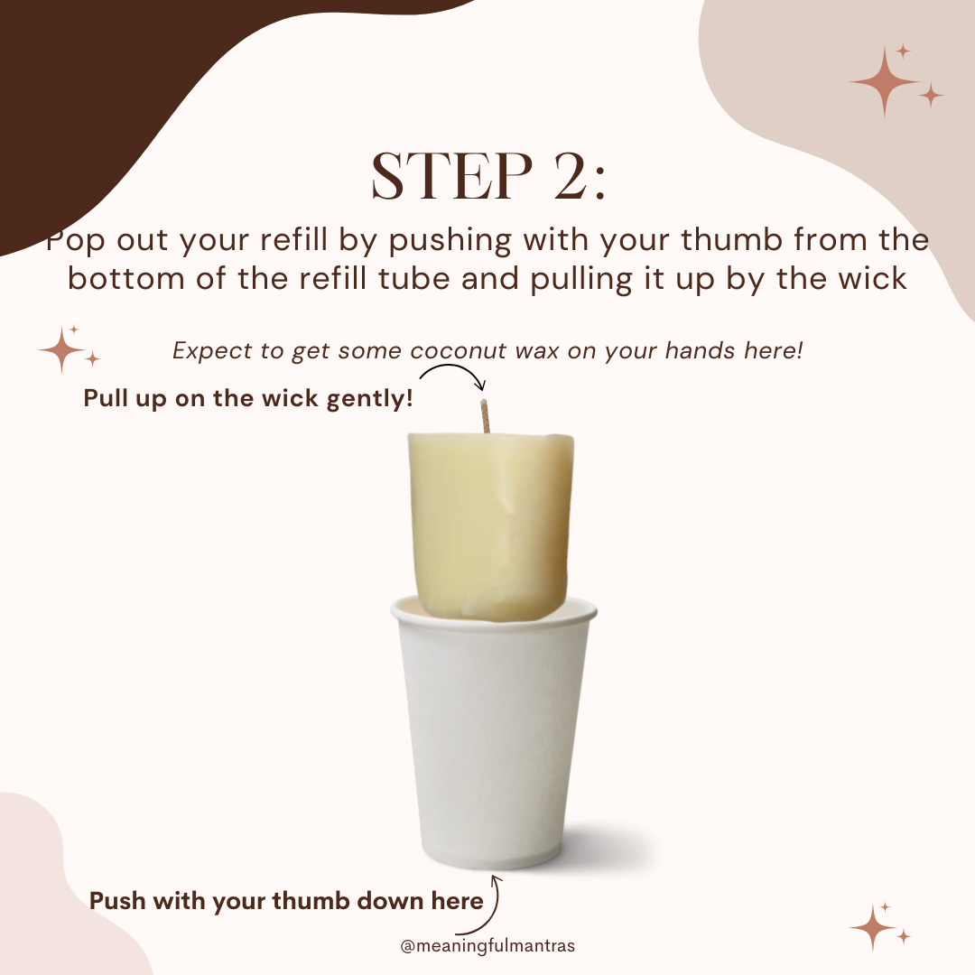 Vanilla Eggnog Natural Candle 8oz Kaia Collection Refillimage-alt