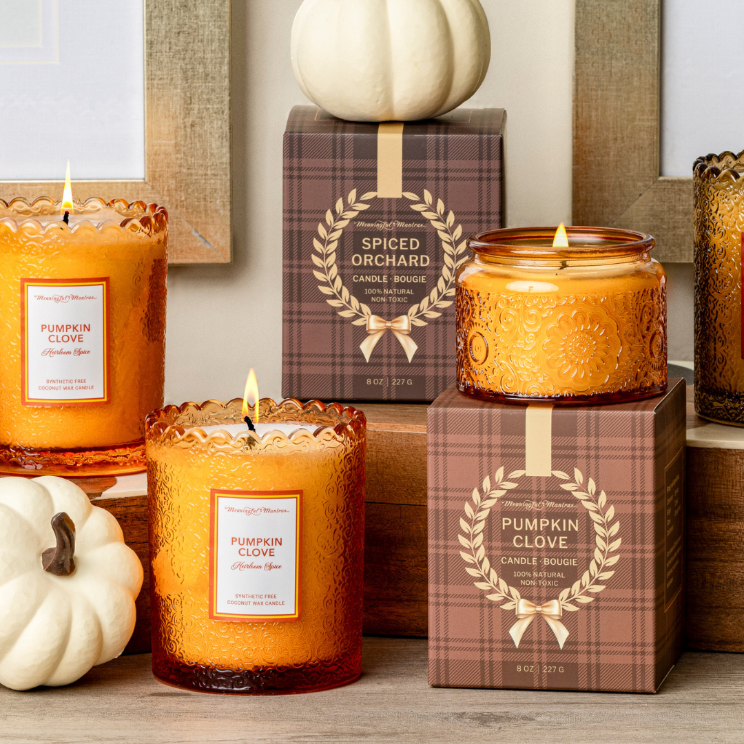 Pumpkin Clove Natural Candle 4oz Ellie Collectionimage-alt