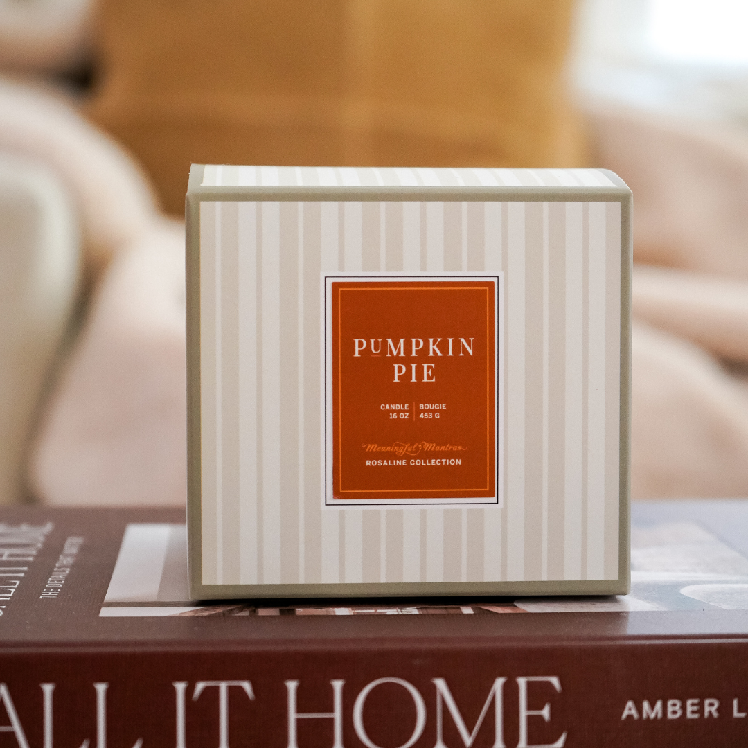 3-Wick Pumpkin Pie Natural Candle 16oz Rosaline Collectionimage-alt