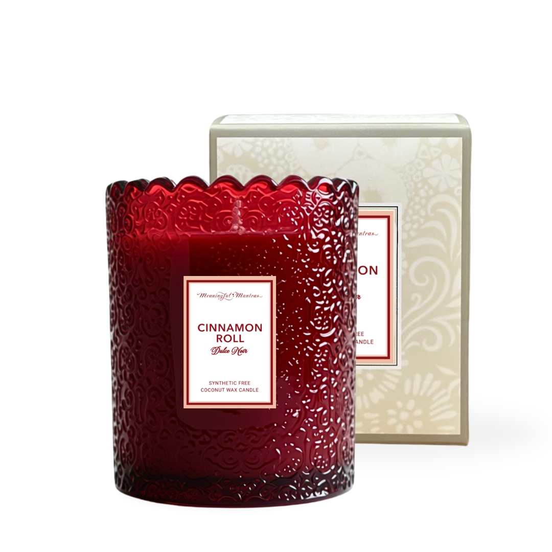 Cinnamon Roll Natural Candle 8oz Kaia Collectionimage-alt