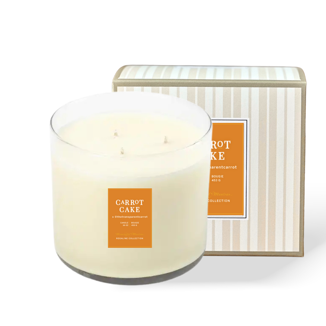 Carrot Cake 16oz 3-Wick Natural Candleimage-alt