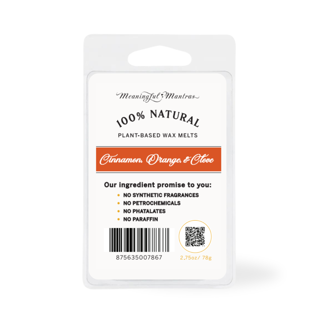 Cinnamon, Orange & Clove Plant-Based Wax Meltsimage-alt