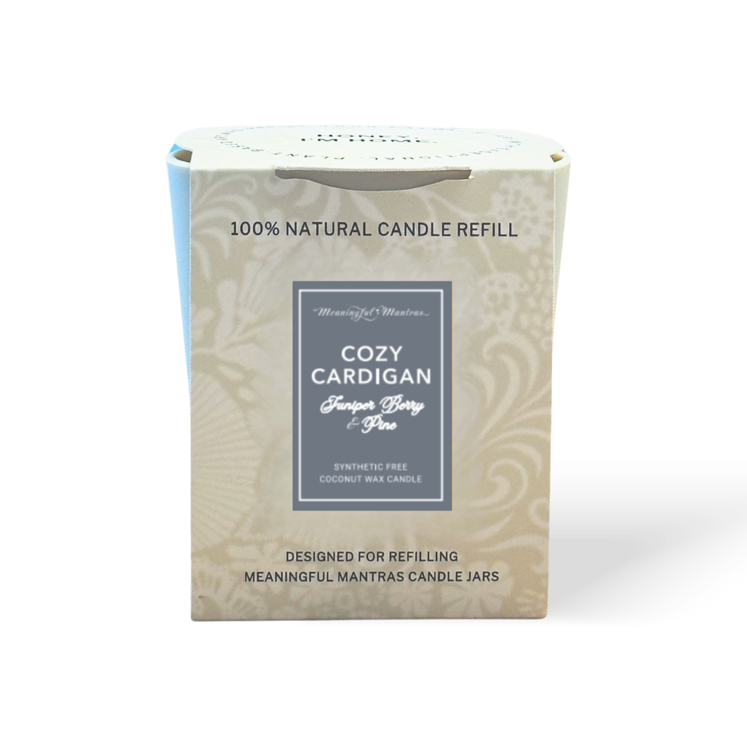 Cozy Cardigan 8oz Natural Candle Refill