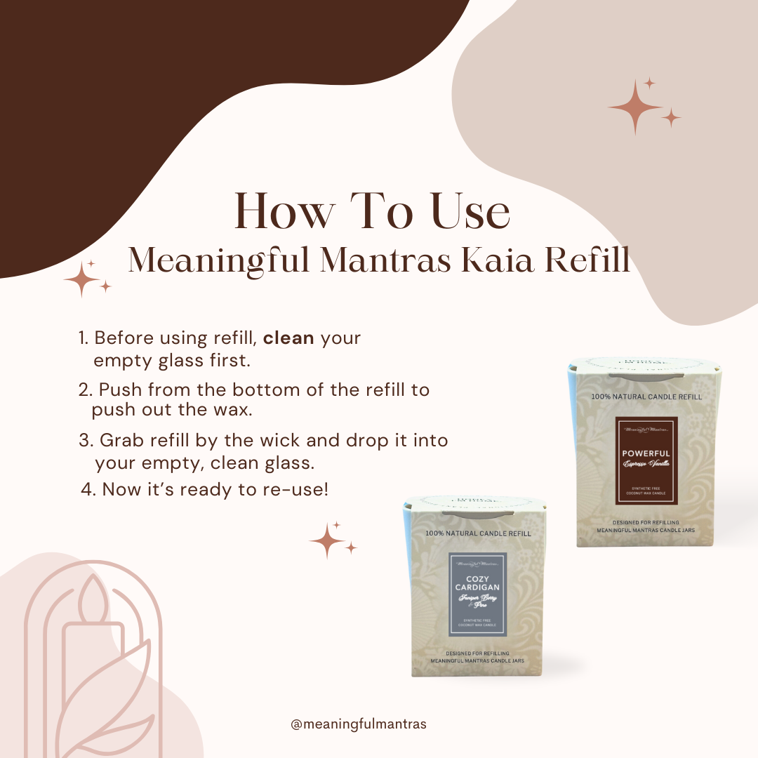 Midnight Mistletoe Natural Candle 8oz Kaia Collection Refillimage-alt