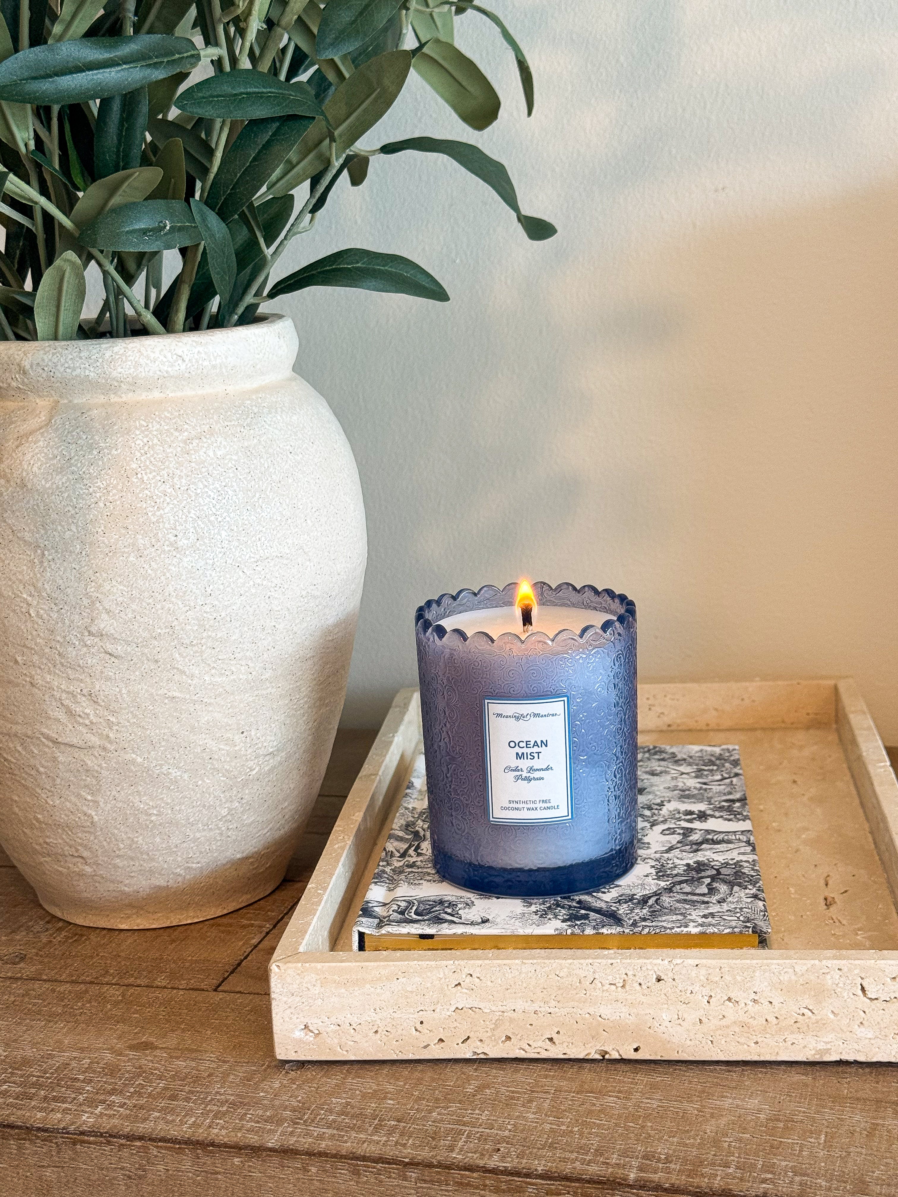 Ocean Mist Natural Candle 8oz Kaia Collectionimage-alt