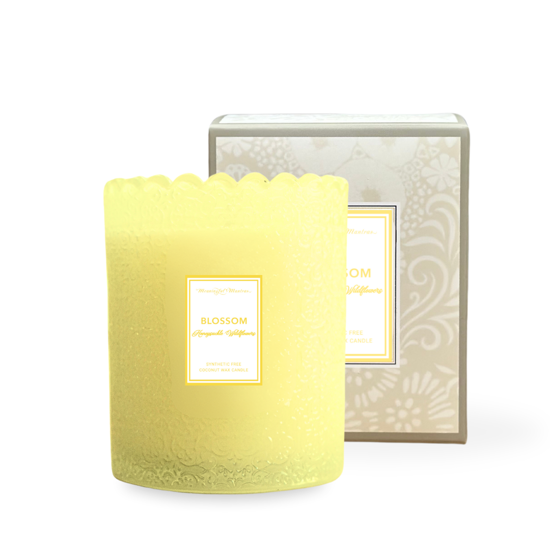 Honeysuckle Wildflowers Natural Candle 8oz Kaia Collectionimage-alt