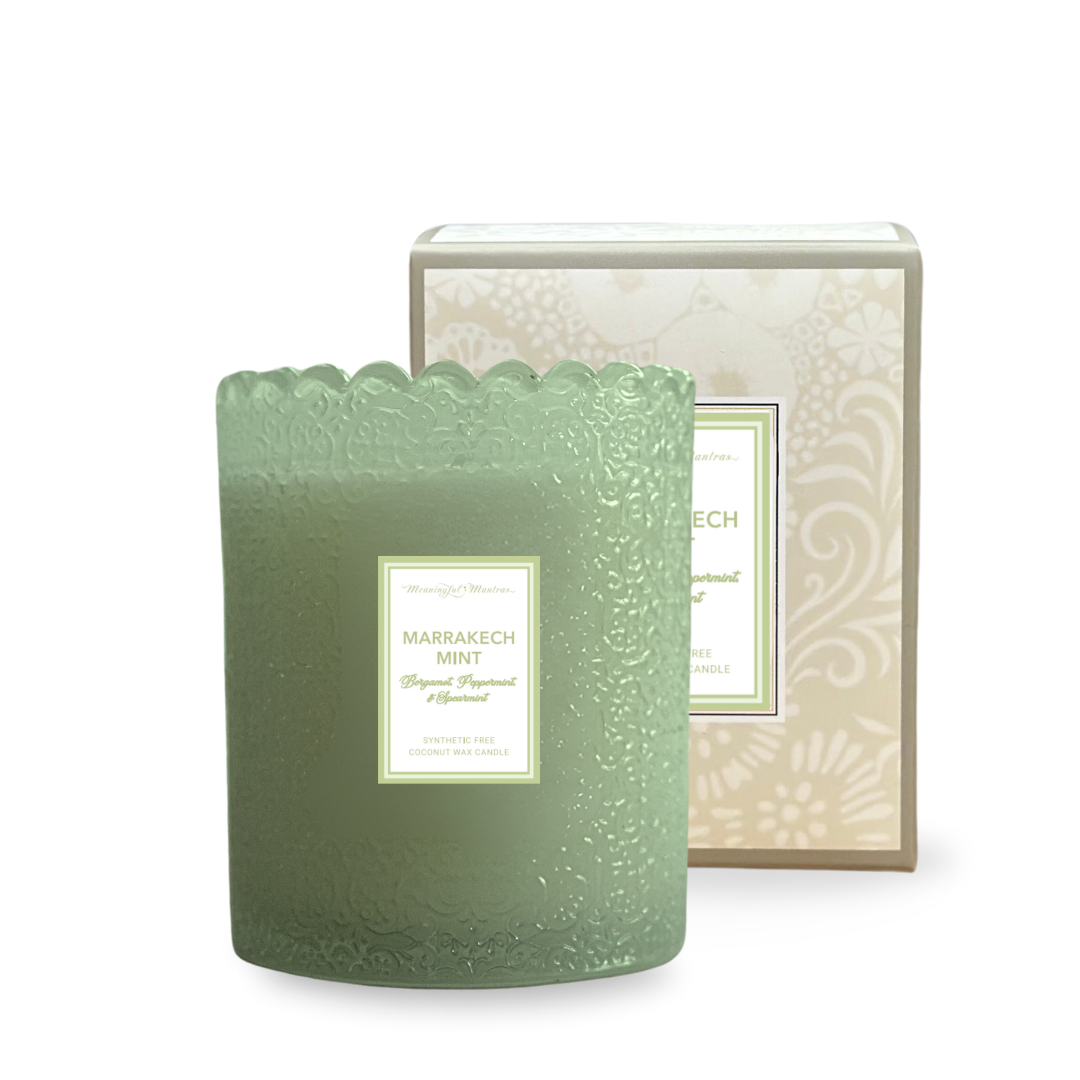 Marrakech Mint Natural Candle 8oz Kaia Collectionimage-alt