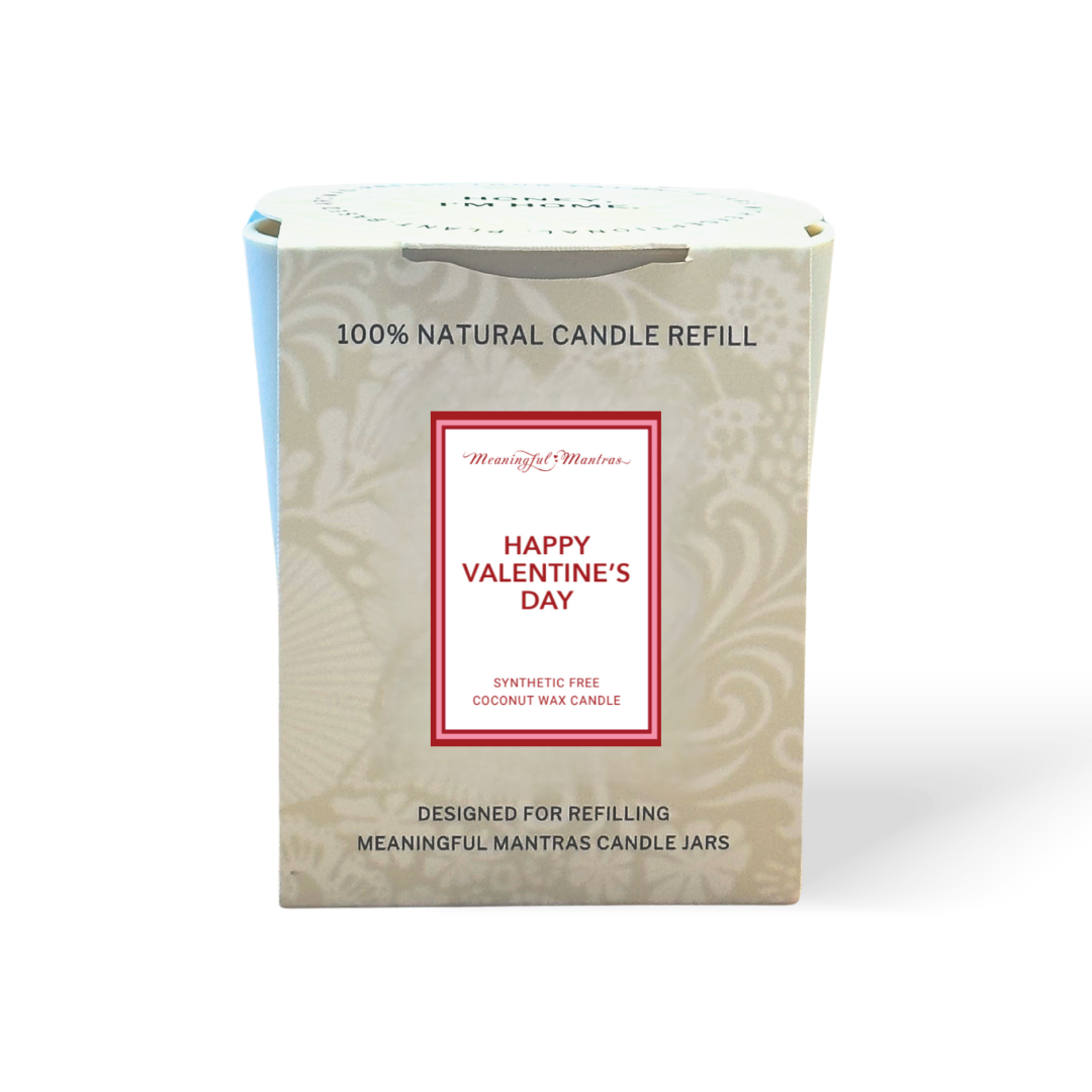 Happy Valentine's Day! Velvet Rose & Cedar Natural Candle 8oz Kaia Collection Refillimage-alt