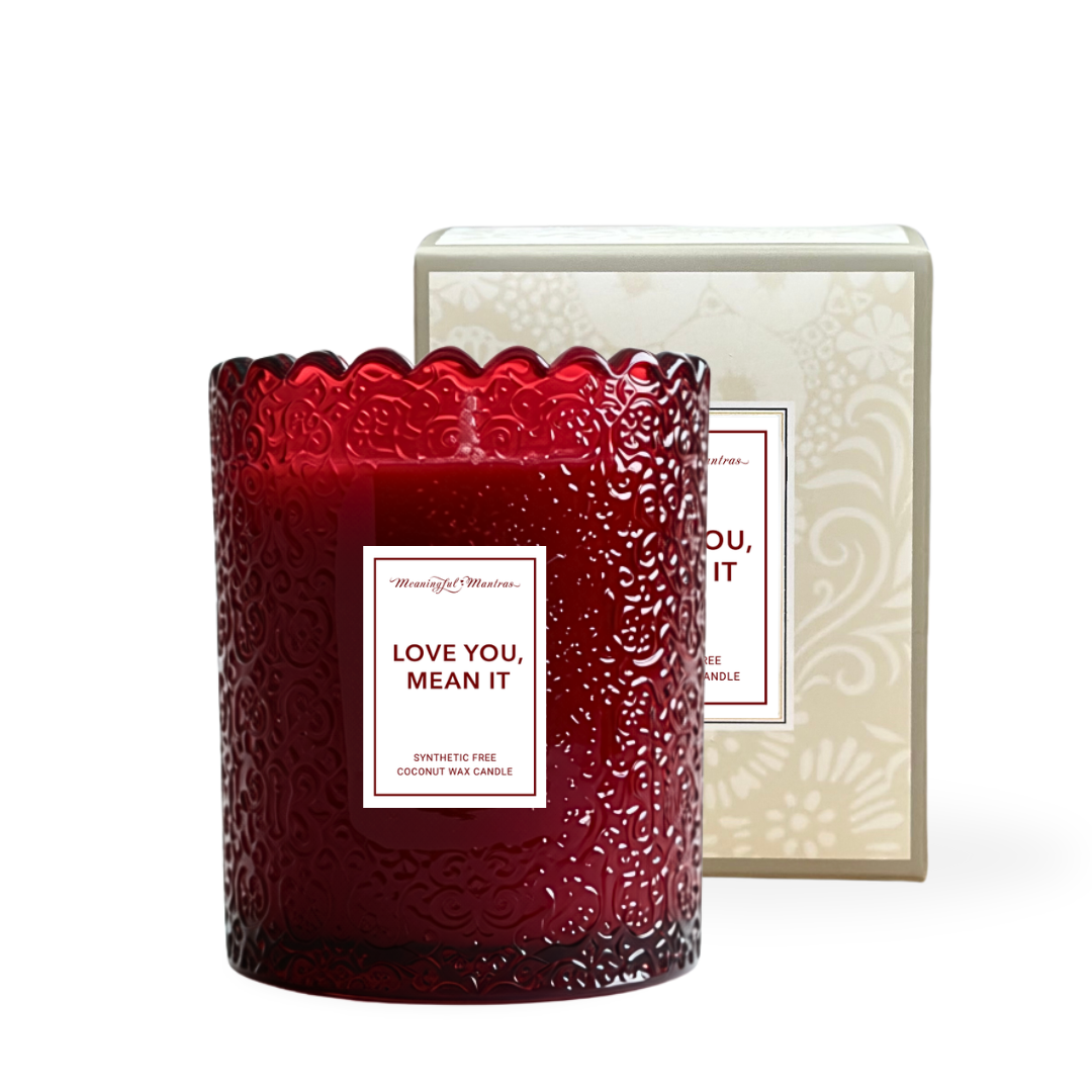 Love You, Mean It Rosemary Thyme Natural Candle 8oz Kaia Collectionimage-alt