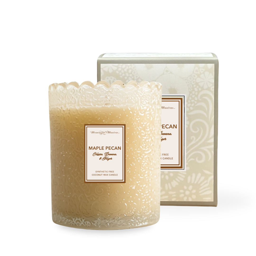 Maple Pecan Natural Candle 8oz Kaia Collectionimage-alt