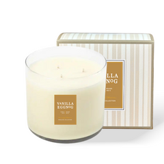 Vanilla Eggnog Natural Candle 16oz 3-Wickimage-alt