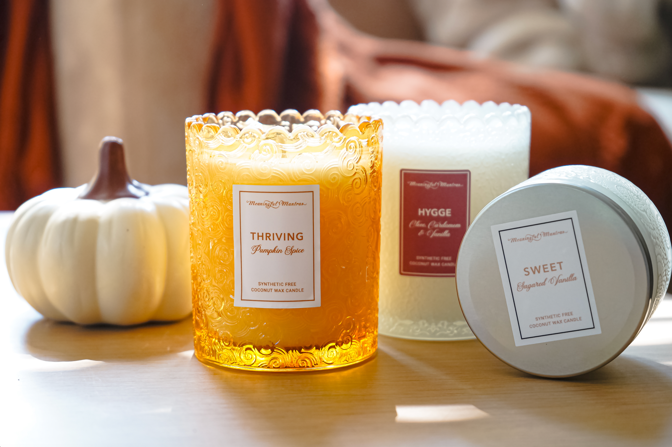 Pumpkin Spice Natural Candle 8oz Kaia Collectionimage-alt