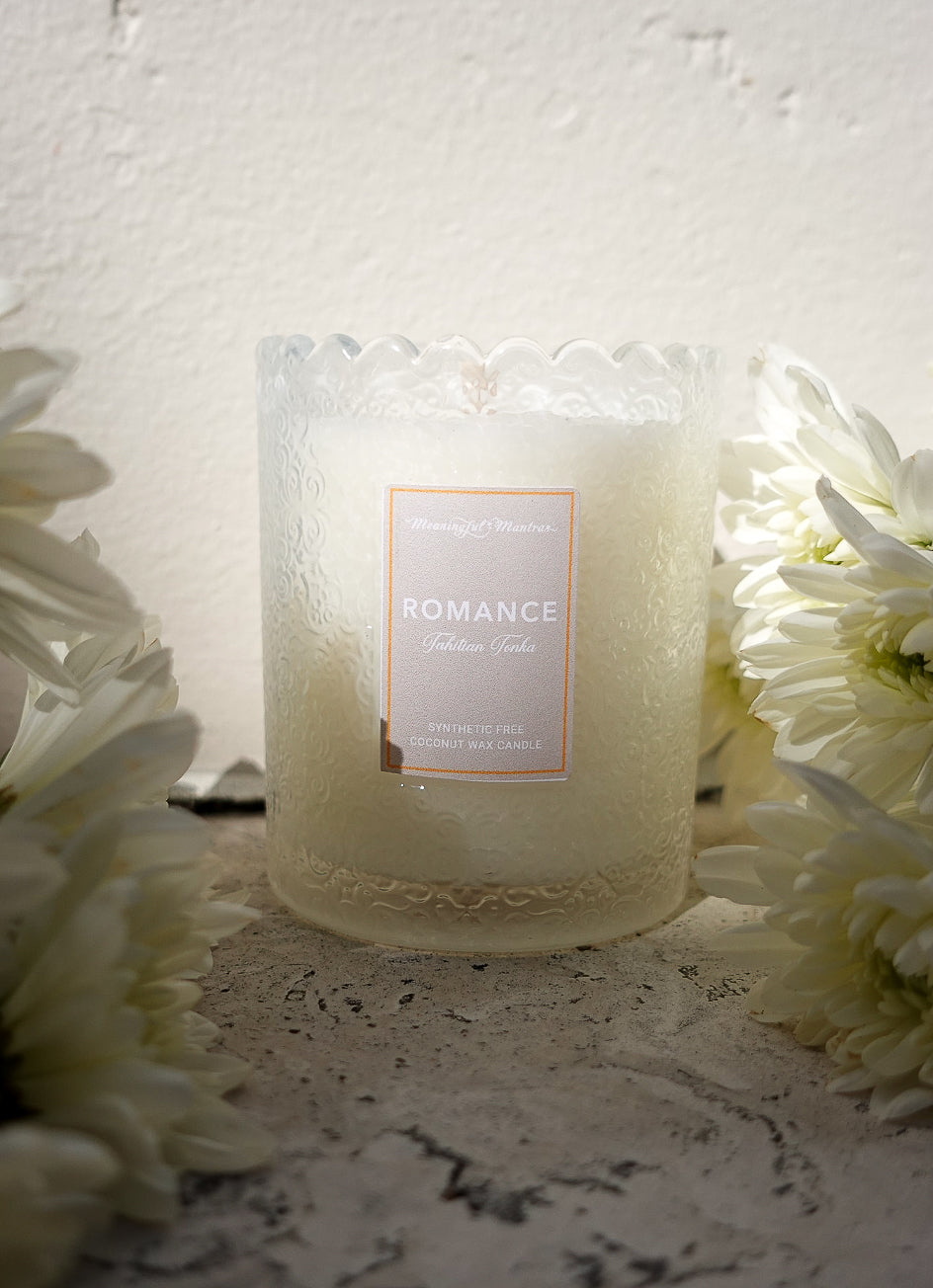 Romance Tahitian Tonka Natural Candle 8oz Kaia Collectionimage-alt