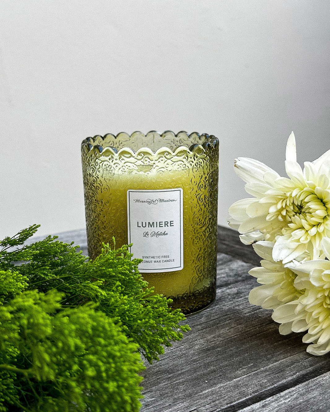 Le Matcha Natural Candle 8oz Kaia Collectionimage-alt