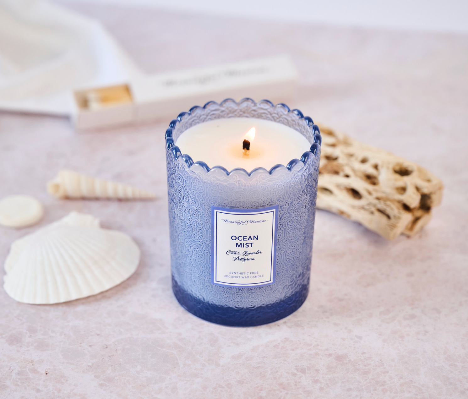 Ocean Mist Natural Candle 8oz Kaia Collectionimage-alt