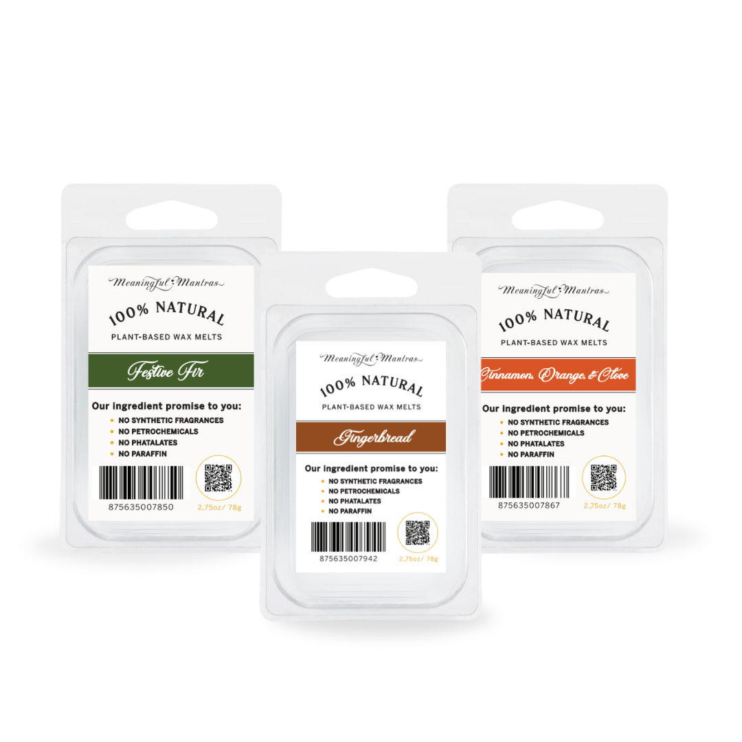 Cozy Winter Trio 100% Plant-Based Wax Melts Bundleimage-alt