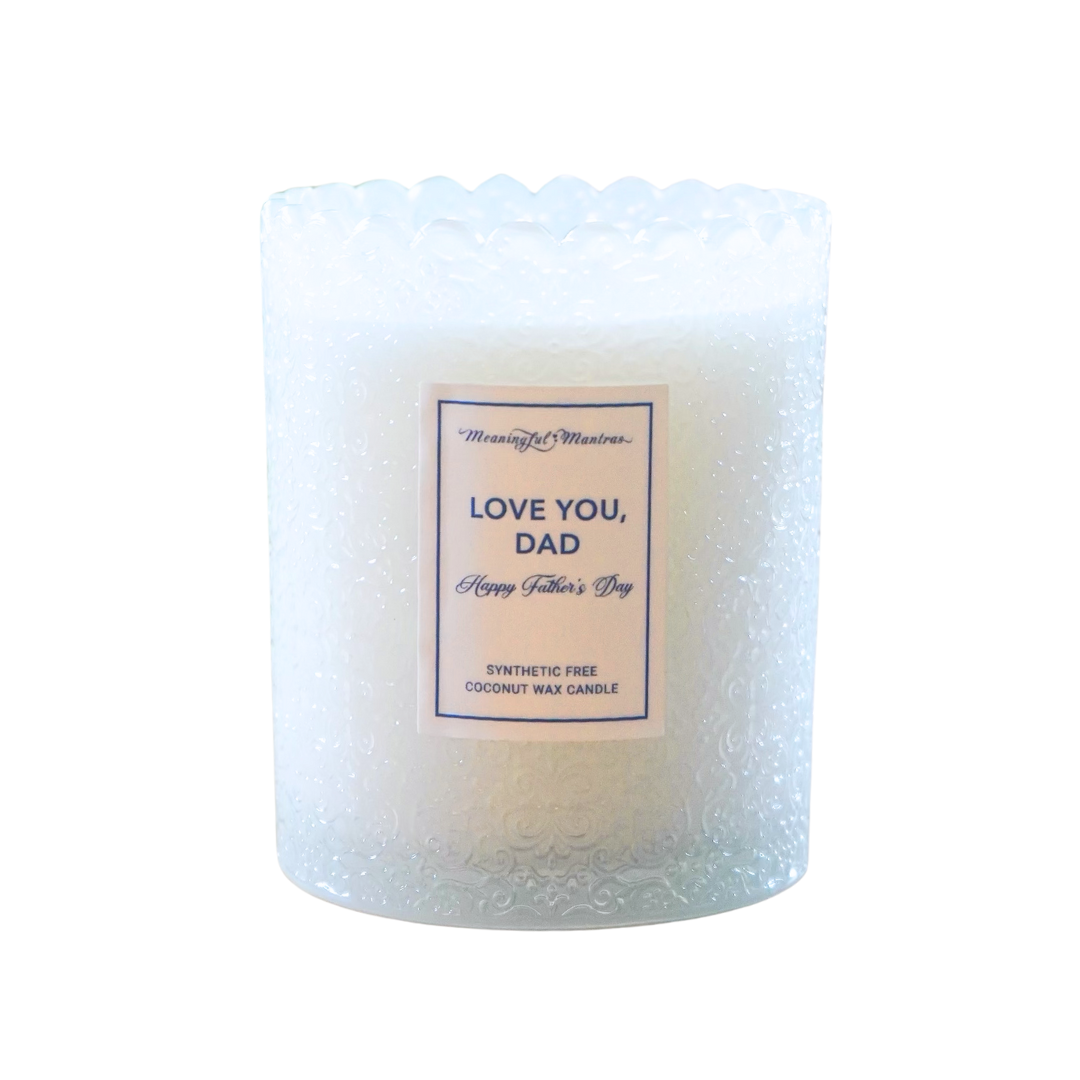 Happy Father's Day Natural Candle 8oz Kaia Collection