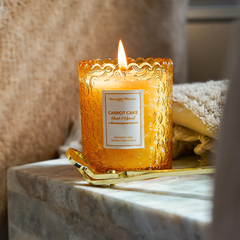 Carrot Cake x @TheTransparentCarrot Natural Candle 8oz Kaia Collectionimage-alt