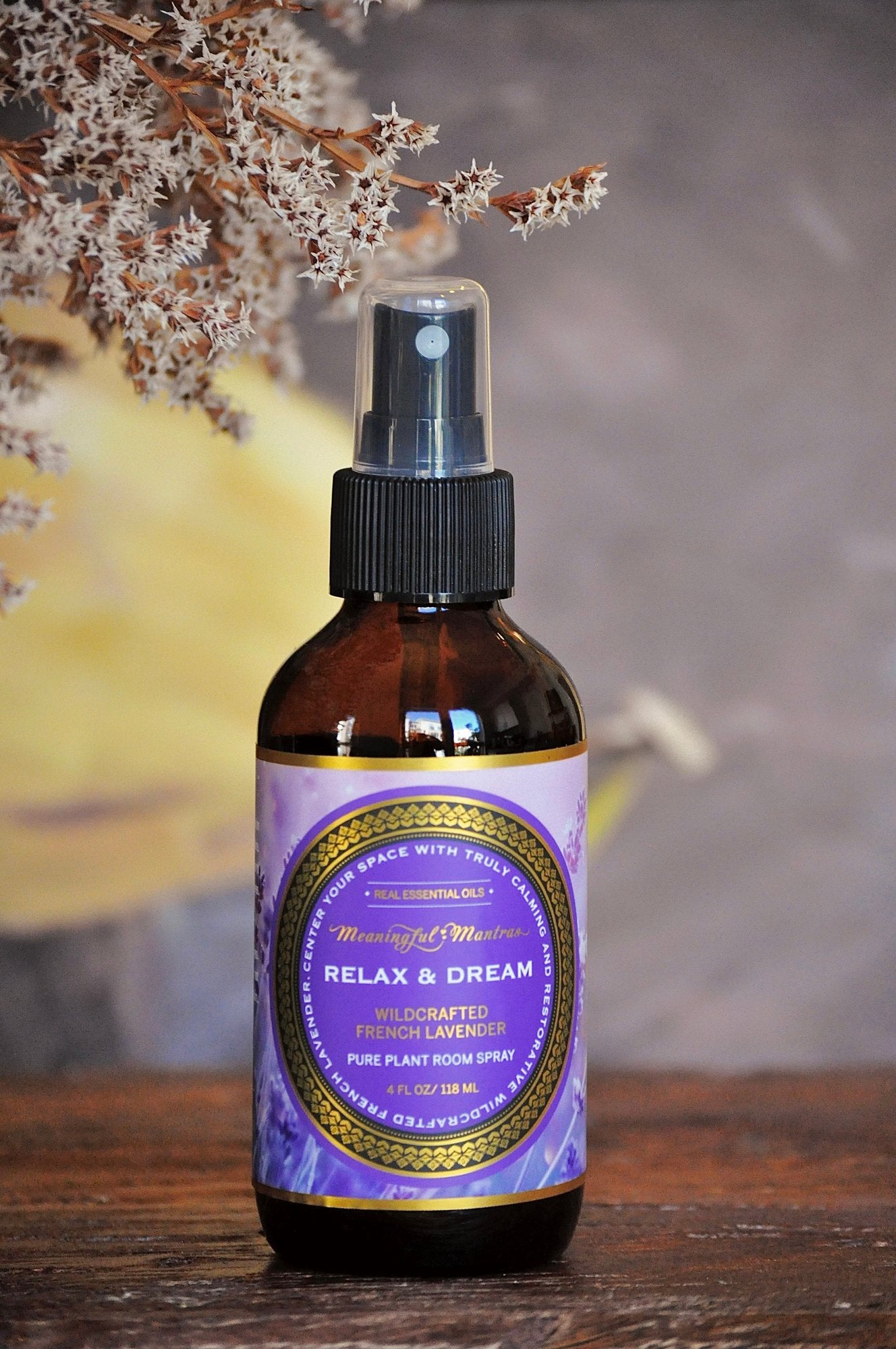 Relax & Dream Wildcrafted French Lavender Pure Plant Room Spray