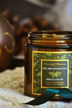 You Are Enchanting Spruce & Fir Mini Candleimage-alt