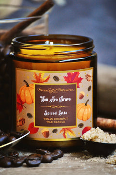 You Are Brave Spiced Latte Candleimage-alt