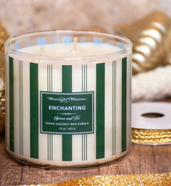 Festive 3-Wick Spruce & Fir 16oz Candleimage-alt