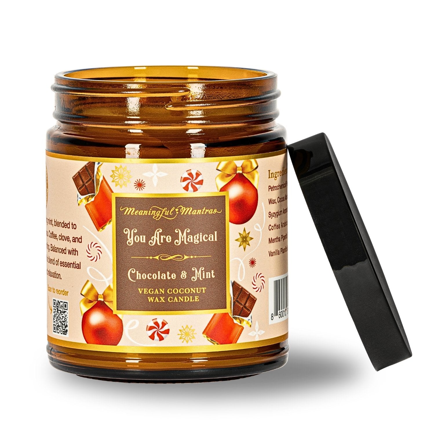 You Are Magical Chocolate & Mint Aromatherapy Candleimage-alt