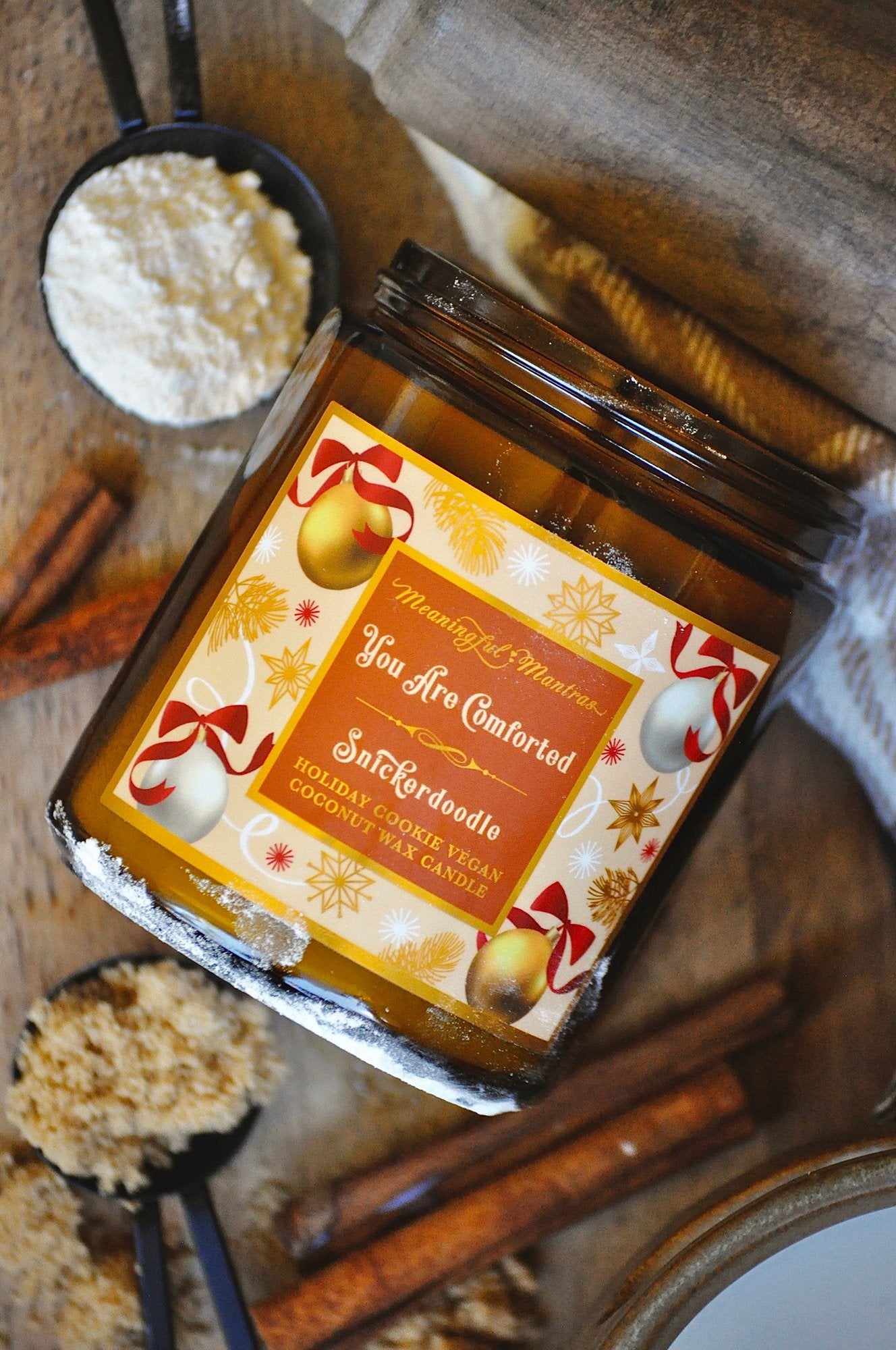 You Are Comforted Snickerdoodle Cookie Candleimage-alt