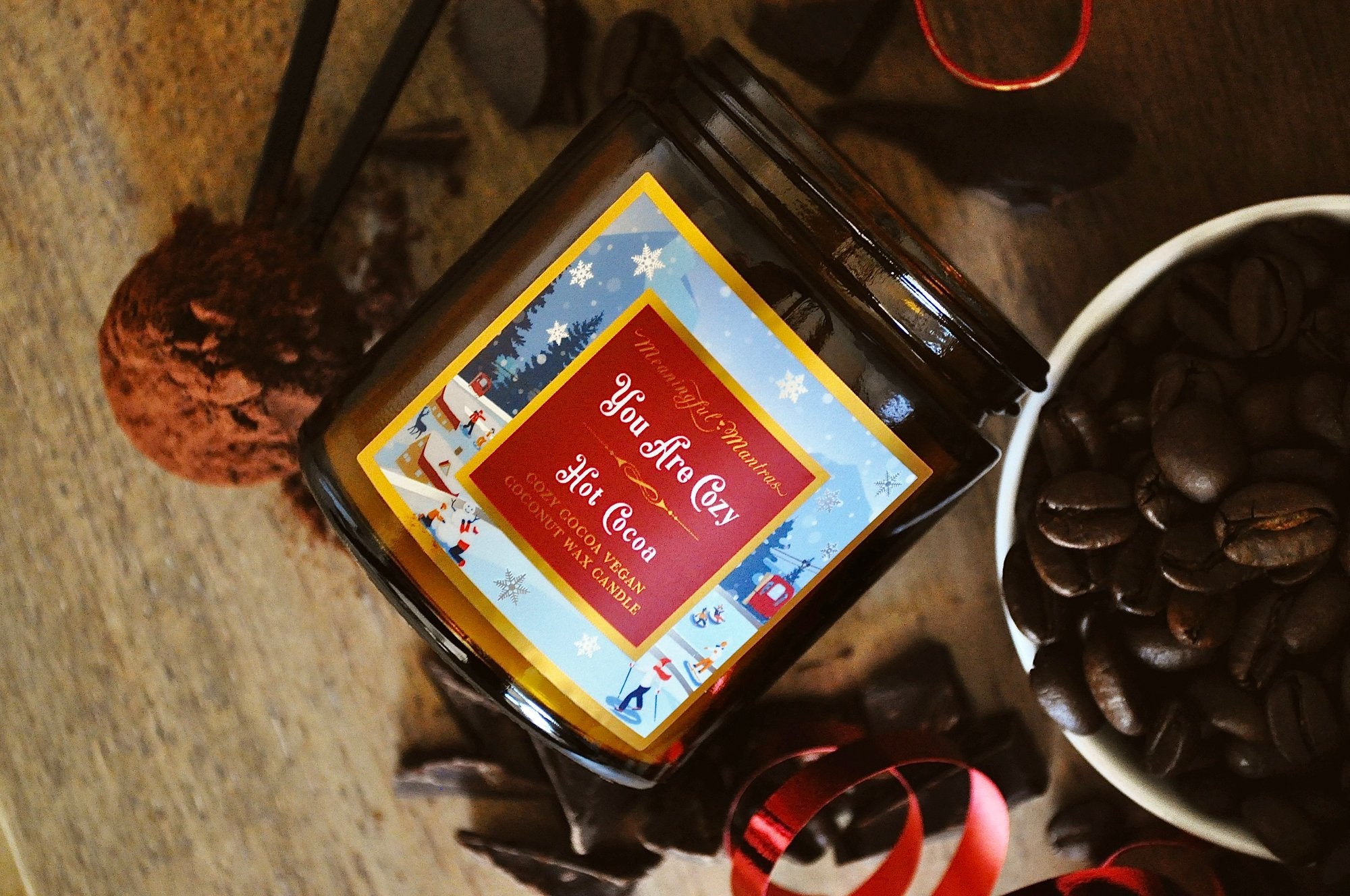 You Are Cozy Hot Cocoa Mini Candleimage-alt