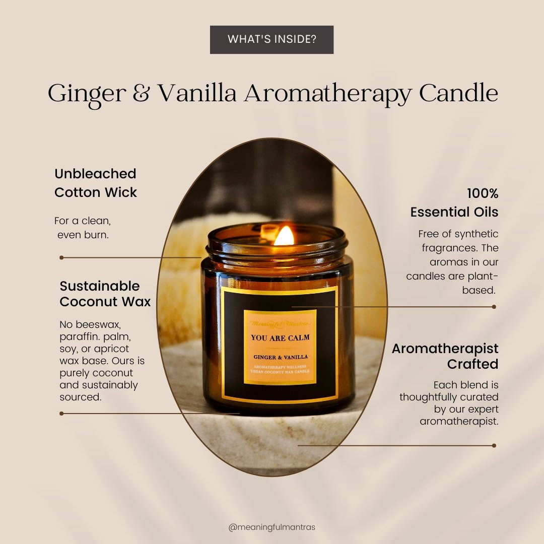 You Are Calm Ginger Vanilla Mini Candleimage-alt