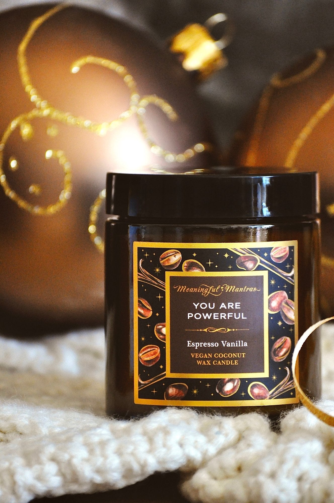 You Are Powerful Espresso Vanilla Mini Candleimage-alt